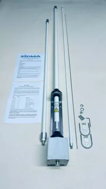 Sigma HF-360 XP Alta Potenza 1kW  Antenna verticale fibra vetro 10-80 metri