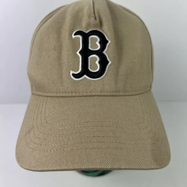 47 Boston Red Sox MLB Licensed Snapback Hat Tan/Black