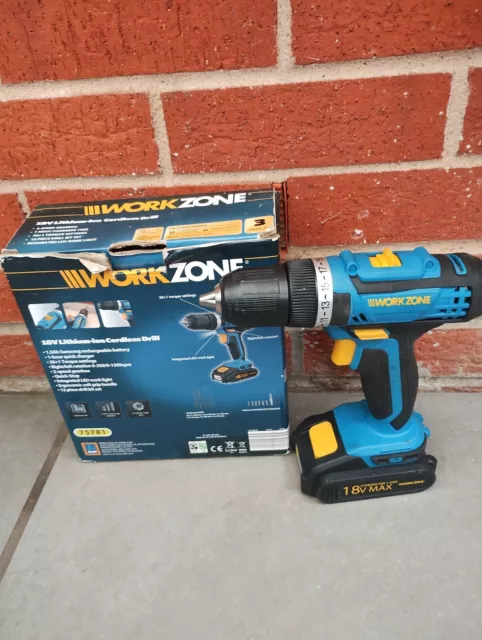 Workzone 14.4 v drill outlet