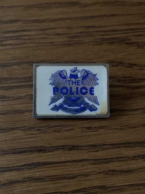 Broche Pin Originale - Concert Rock - The Police