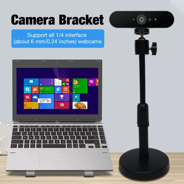 Desk Webcam Support Stand Desktop Web Camera Holder Mount Articulated Support