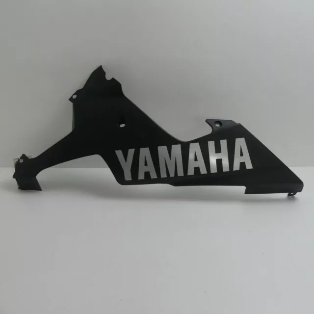 Yamaha R1 Verkleidung Seitenverkleidung links schwarz black cover side A7566