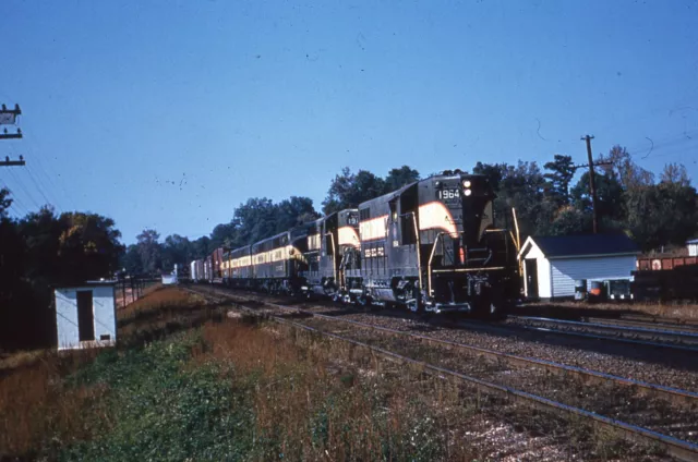 Duplicate Train Slide Seaboard GP-9 #1964 08/1962 Raleigh N. Carolina