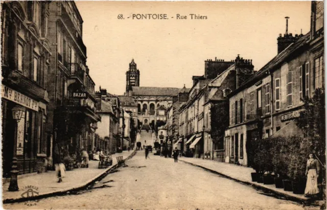 CPA PONTOISE - Rue Thiers (380698)