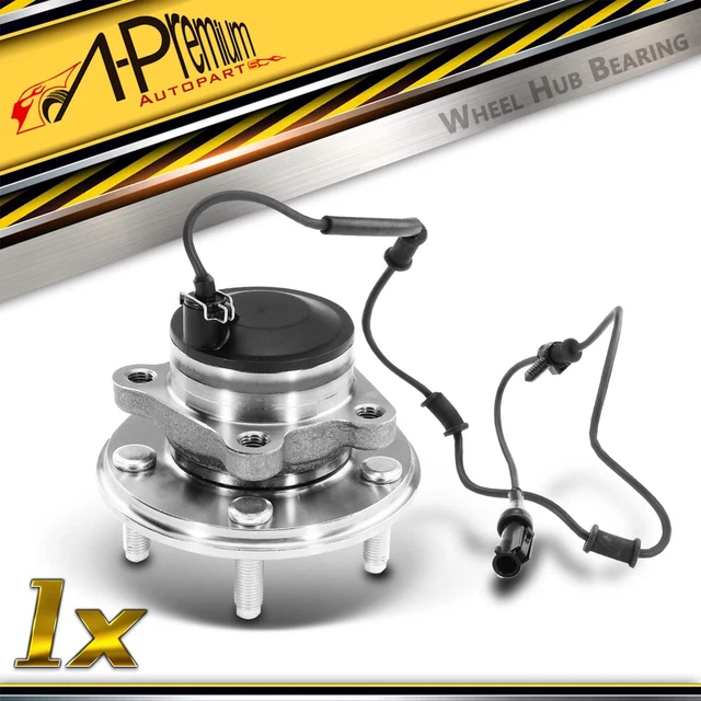 A-Premium Front Wheel Bearing & Hub Assembly - 5-Lug For Jaguar XF, XJ, XK, S-Type & More (09-19 Models)