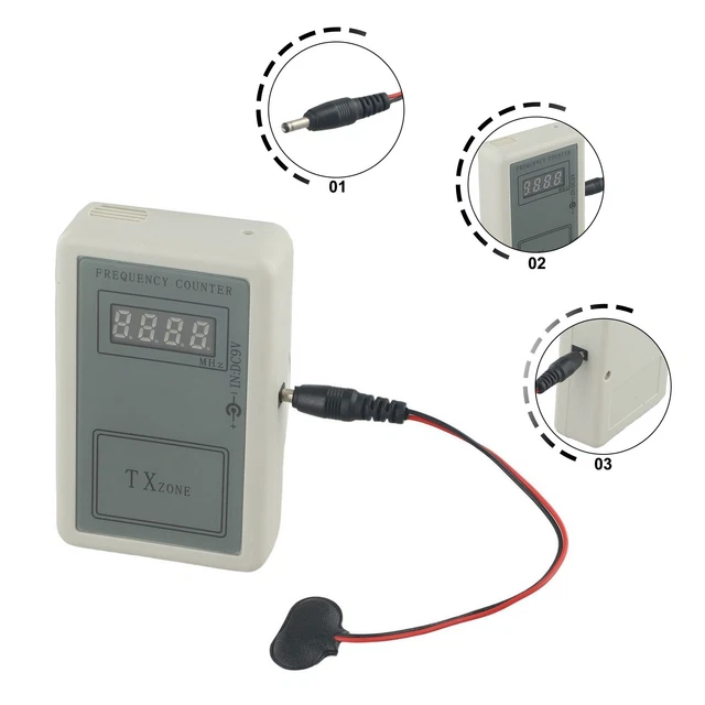 Compteur De Fréquence RF 1~500 MHz - Module Testeur Haute Précision Pour Radio Amateur - Neuf