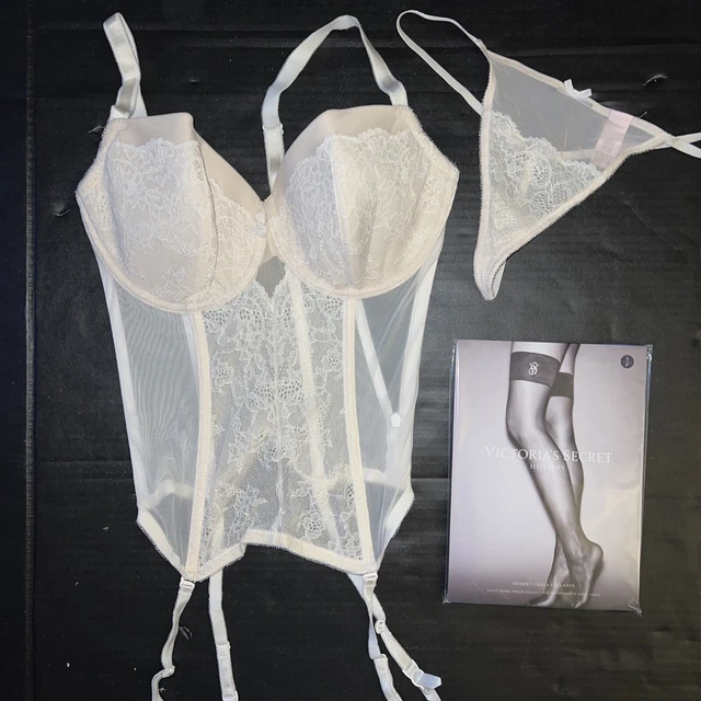 String Jarretière Avec Corset Et Jupe - Eve's Temptation - Taille S