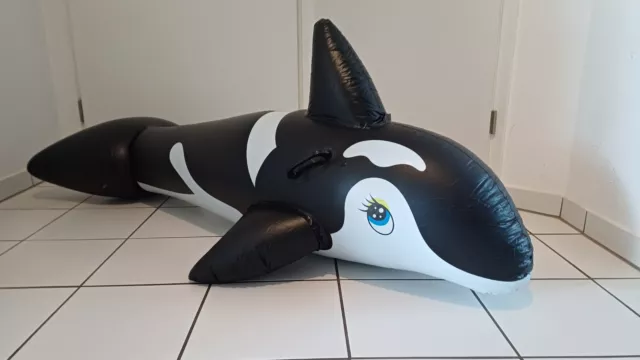 Grosser Aufblasbarer Orca  180cm SELTEN!