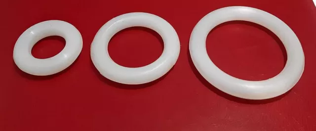 Paquete de 2 anillos de silicona para pesario vaginal no estéril, diámetro... 3