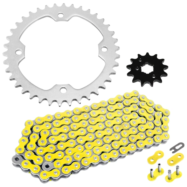 Drive Chain & Sprocket Kit For Yamaha Raptor 350 YFM350 2004 2005 2006 2007-2013