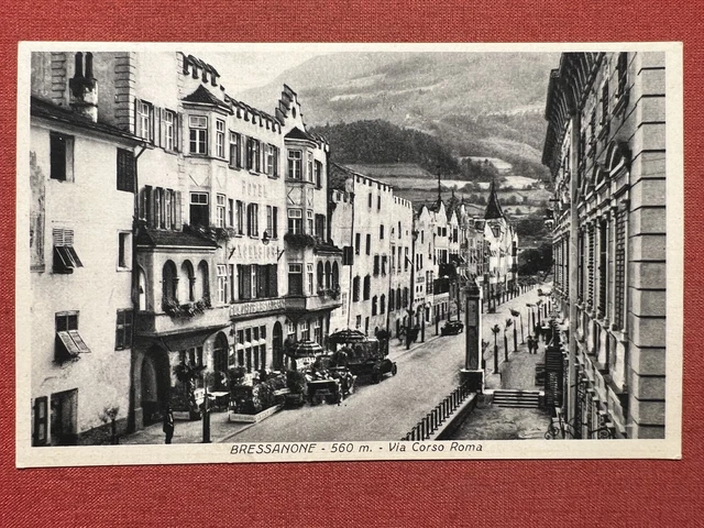 Cartolina - Bressanone - Via Corso Roma - 1920 ca.