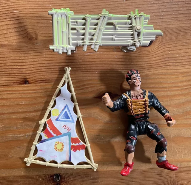 Vintage 1991 Kenner Hook Action Figure- Lost Boy Rufio -Sails and Skates