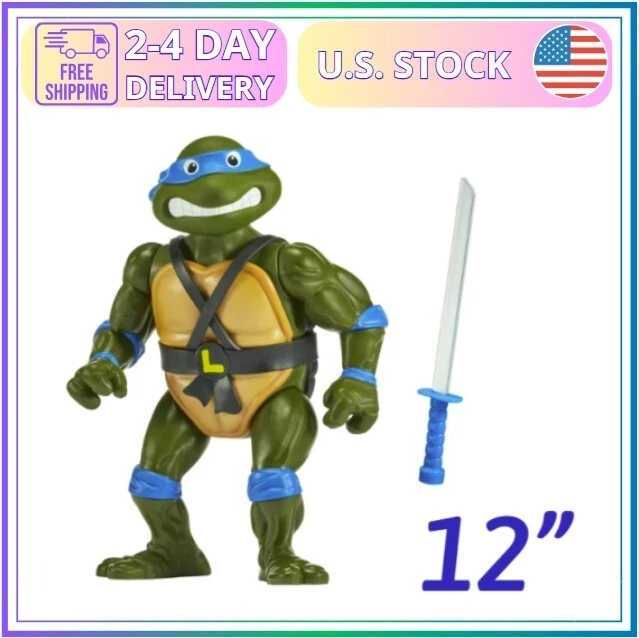 Teenage Mutant Ninja Turtles 12” Original Classic Leonardo 1989 Giant Figure NEW