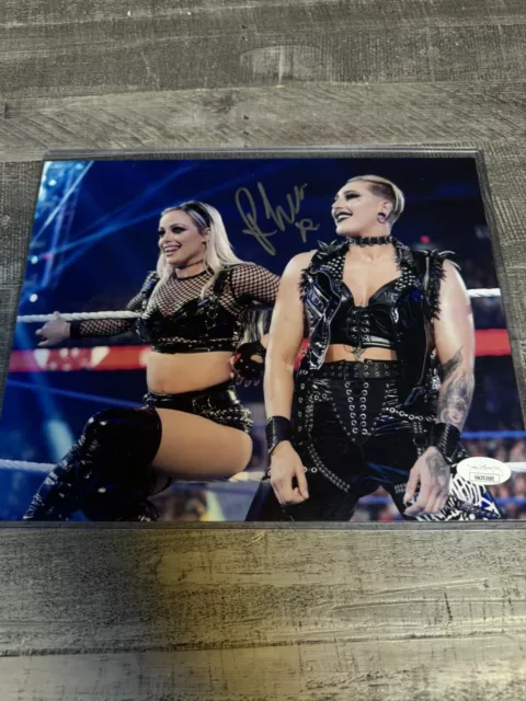 Rhea Ripley Signed Autographed 8x10 Photo JSA Authenticated #2 dual COAs