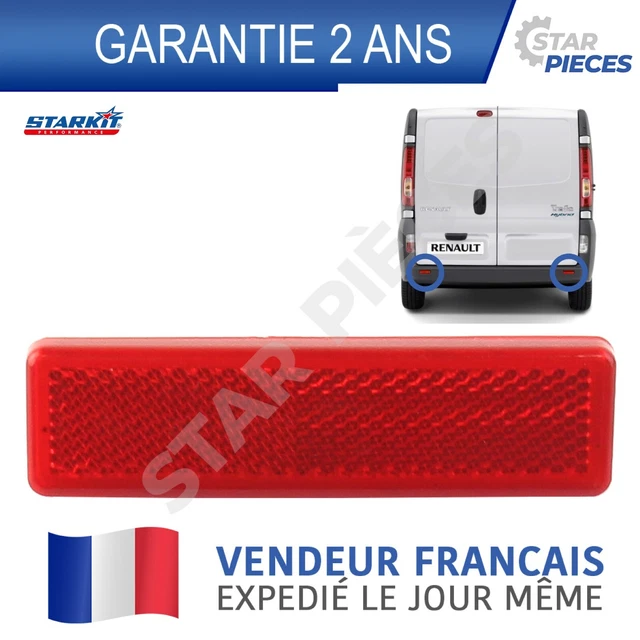 Paire Réflecteurs Pare-chocs Arrière 265650004R - Pour Megane III Et Fluence