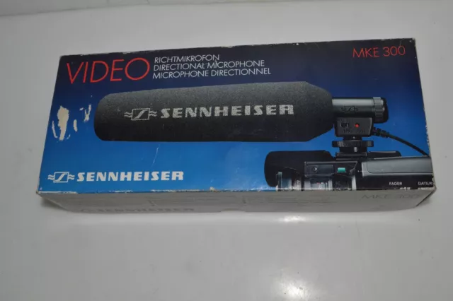 Sennheiser Mke 300 Video Directional Microphone With Box (Vdh48)