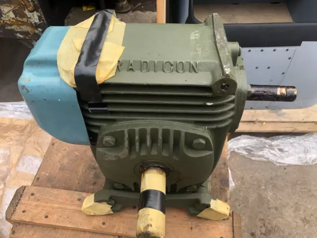 David Brown Industrial Radicon Gearbox. PART: RO94466/82. Ex MOD 2