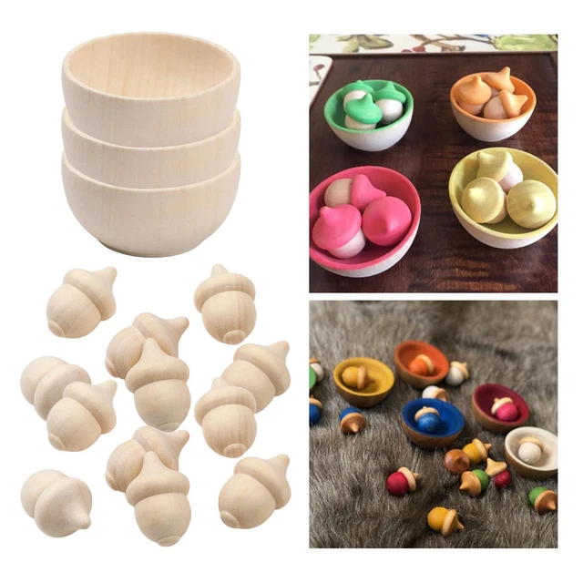 50 pezzi bambola con pioli in legno non fino per ptura fai da te pioli in legno naturale persone in 4 dimensioni corpi di bambola in legno pioli persone per artigianato  15