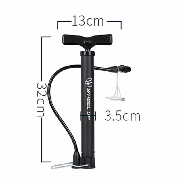 1*Bicycle Wheel Up Bike pumps motorcycle Tyre High Pressure Floor Standing Pump 3