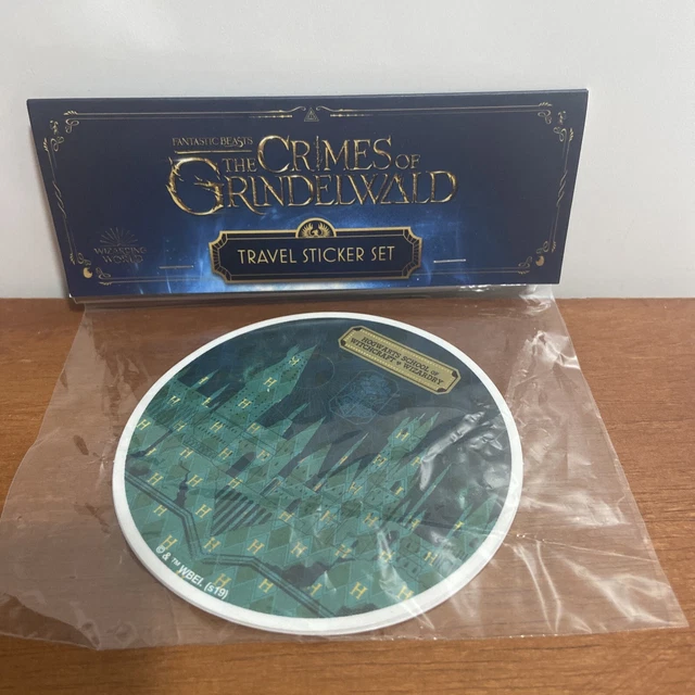 Fantastic Beasts Wizarding World Locations Travel Sticker Set Loot Crate January