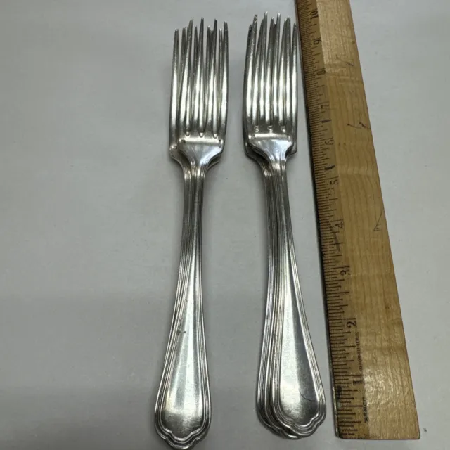 Christofle Silver Plate Spatours   Dinner Fork,  Handle, 8 1/8" Long