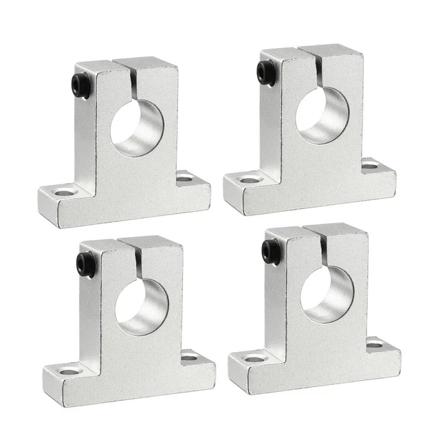 4Pcs SK16 Linéaire movement Rail Tige serrage  Guide support pour 16mm Dia arbre