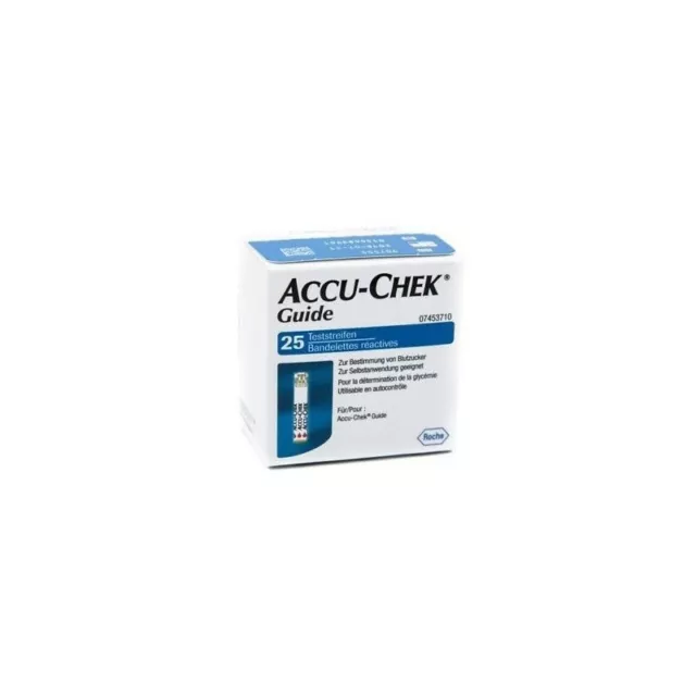 ACCU-CHEK Guide-strisce reattive per la misurazione della glicemia 25 pezzi