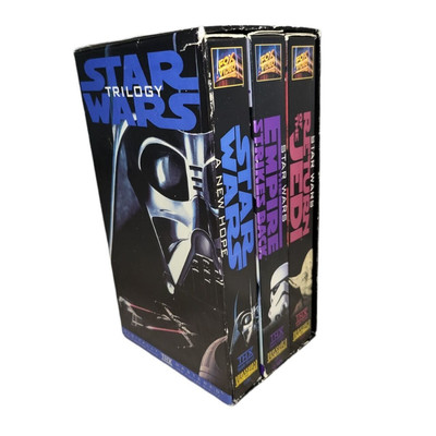 star wars 1995 vhs box set