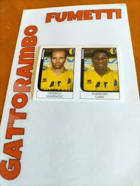 598 GIAMPAOLO/GYAN ITALIA MODENA SERIE B STICKER CALCIATORI 2006 PANINI