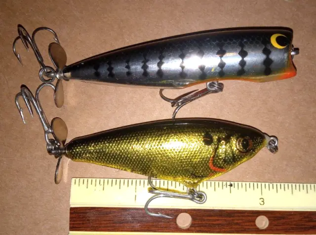 LOT OF 2 Bagley' Lures, Chug-O-Lure & Stinger Vintage Topwater Pro Baits  $20.00 - PicClick