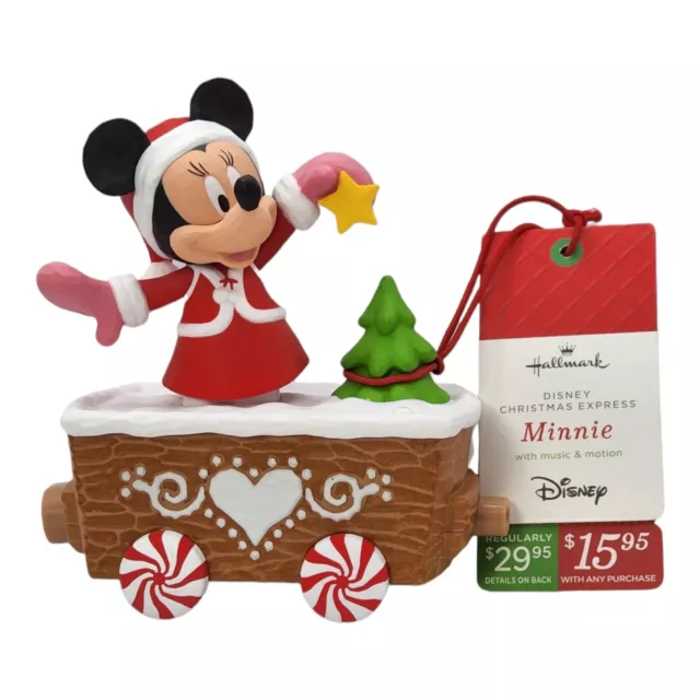 HALLMARK 2016 ~ Disney Christmas Express ~ WIRELESS ~ Minnie Mouse ~ NEW