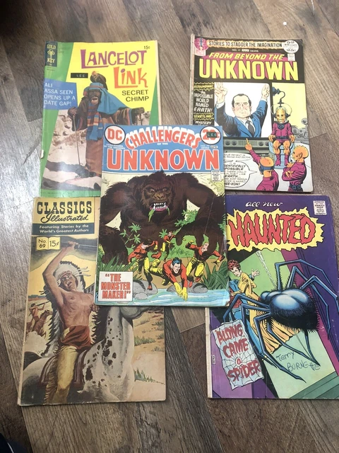 VTG DC Gold Key and more comics lot - Nixon