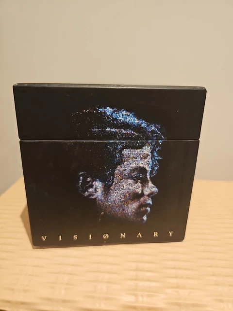 Visionaries Box Set MICHAEL JACKSON VISIONARY Box Set Rare CD/DVD Video Singles Dual Discs ...