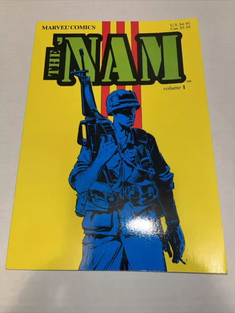‘NAM TRADE PAPERBACK #1 reprints ‘Nam #1-4. Combined Shipping On Comics.