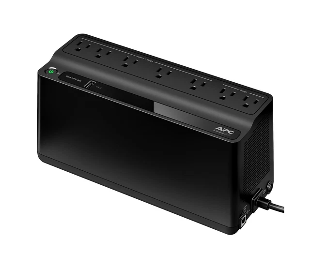 APC UPS BATTERY Backup and Surge Protector, 600VA Backup Battery Power