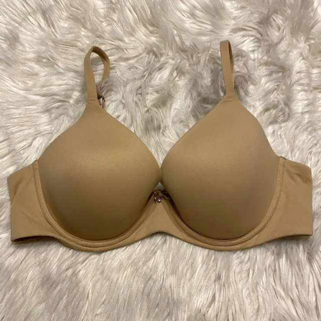 Soma, Intimates & Sleepwear, Some Embraceable Perfect Coverage Lace Trim  Bra Warm Amber Nude 36c