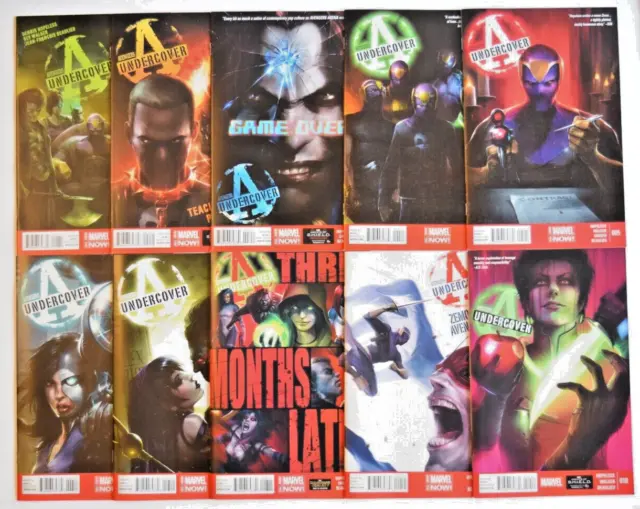 Avengers Undercover (2014) 10 Issue Complete Set #1-10 Marvel Comics