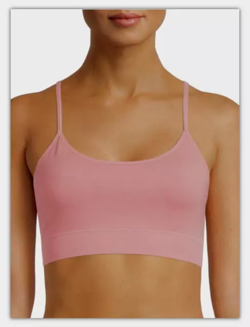 NWT JUNIOR'S NO Boundaries Seamless Convertible Cami Bra Pink Mauve Size Xxl  $12.00 - PicClick