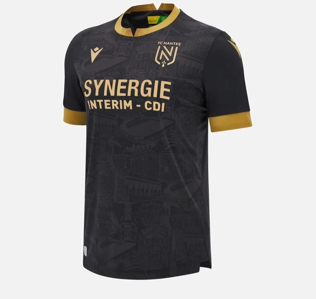 Maillot et short bébé FC Nantes domicile Macron - Jaune - Garçon Maillot et short bébé FC Nantes domicile Macron - Jaune - Garçon