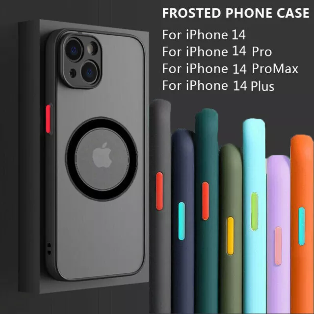MagSafe Magnet Hülle Für iPhone 14 13 Pro Max 12 11 XR XS Matt Handy Tasche Case