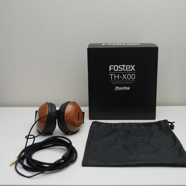 Fostex Massdrop TH-X00 Audiophile Headphones - Gloss Mahogany (VIEW PICS)