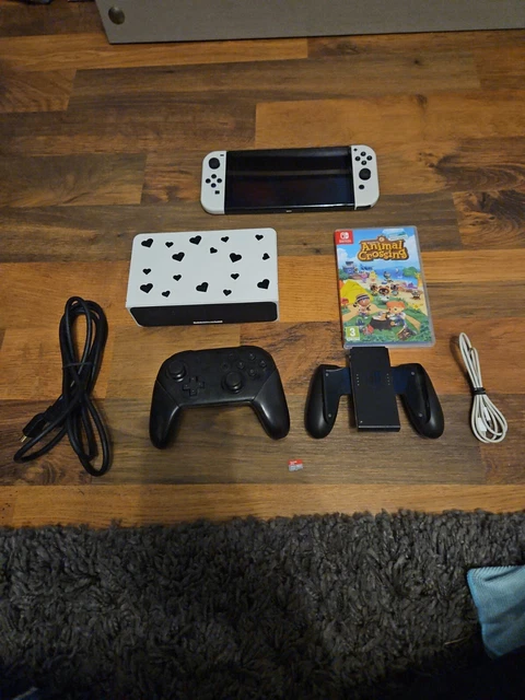 Nintendo Switch OLED Model Console - 64GB - White. Excellent Condition