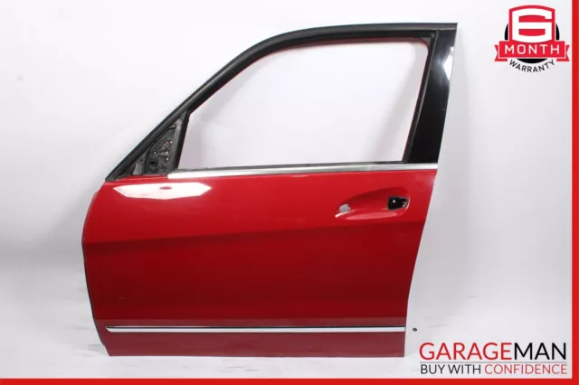 10-15 Mercedes X204 GLK350 GLK250 Front Left Side Exterior Door Shell Red