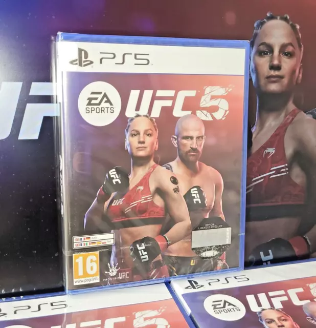 EA SPORTS UFC 5 Playstation 5 PS5 NEW SEALED FREE UK delivery In Stock NOW!!!