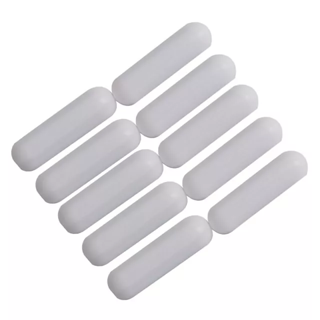 3X(Agitador MagnéTico de PTFE de 10 Piezas Barra de AgitacióN Barra de Labo8738 2