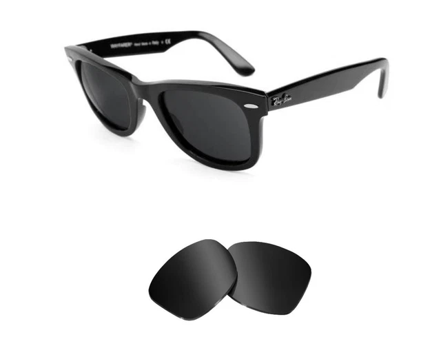 Seek Optics Ray-Ban Original Wayfarer RB2140 50mm Replacement Sunglasses Lenses