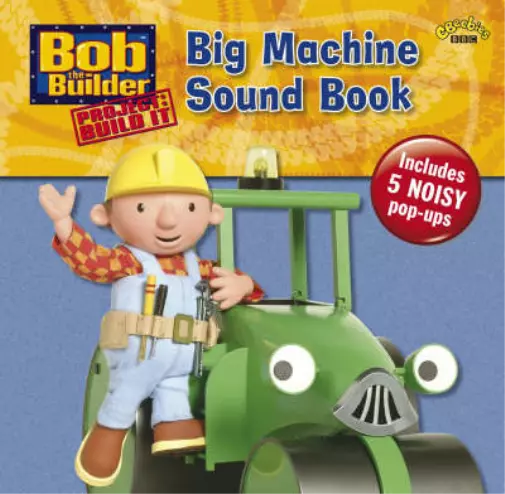 Bobs Big Machine Sound Book ("Bob the Builder"), , Used; Good Book