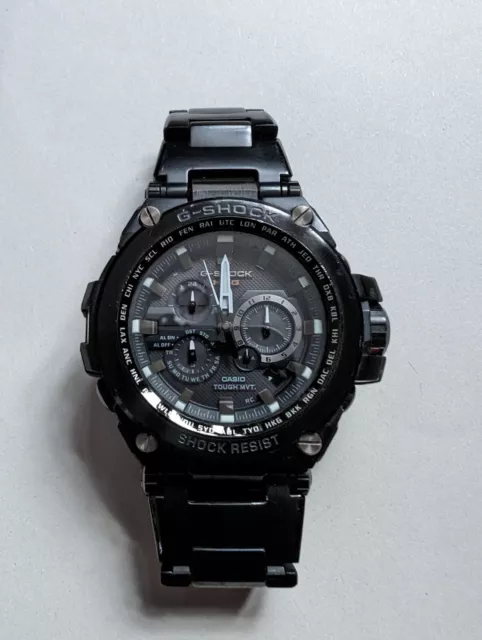 MTG-S1000BD-1AJF Casio G-Shock MTG Chrono Analog Solar black Watch