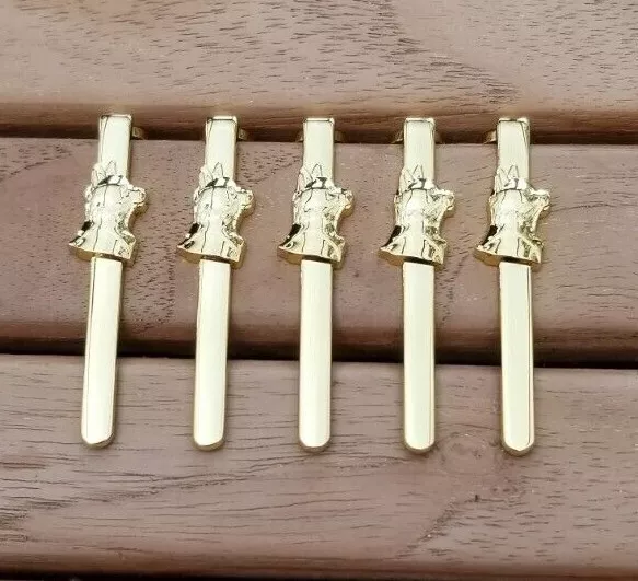 5  Gold Plated Cats Head Pen Clips For Slimline Pens Woodturning Project Kit