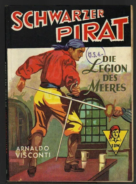 SCHWARZER PIRAT Nr. 52 / DIE LEGION DES MEERES / orig 1950-1955 / TOP